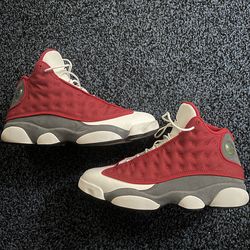 Jordan 13 flint gray size 10