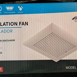 Tech Drive Very Quiet Ventilation and Exhaust Fan 80 CFM 1.5 Sones (TD-BF-04 )