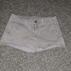 Super stretch khaki shorts