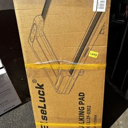 Elseluck - 2-in-1 Portable Walking Pad Treadmill