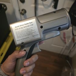 Quick Silver Radar Gun. Like NEW