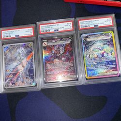 Pokemon PSA slabs 
