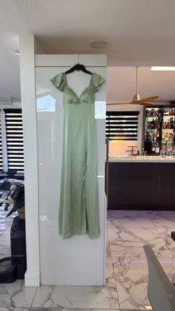 Satin Maxi Dress