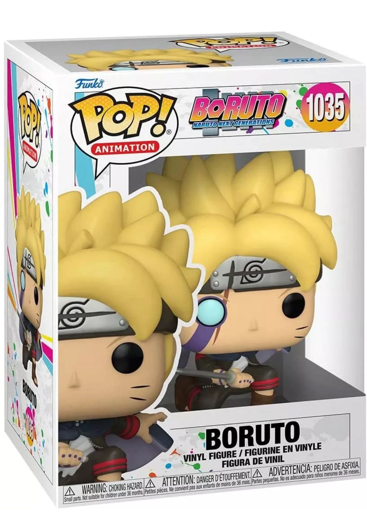 Funko Pop! Boruto: Naruto Next Generations - Boruto #1035 W/Pop Protector!