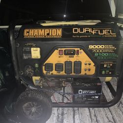 Champion Generator Gas Or Propane 