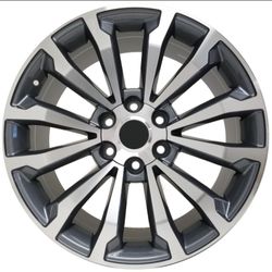 22X9 EXTREME OE 6x139 TOY CB MACHINE FACE / GUNMETTAL WHEELS