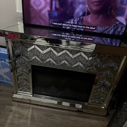 Glass Fireplace Set Your Price