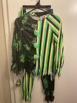 2 piece clown costume