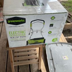 Electric  Dethatcher 14”