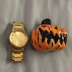 Nixon Gold Watch 