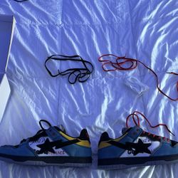 Custom Juice Wrld Shoes Size 13