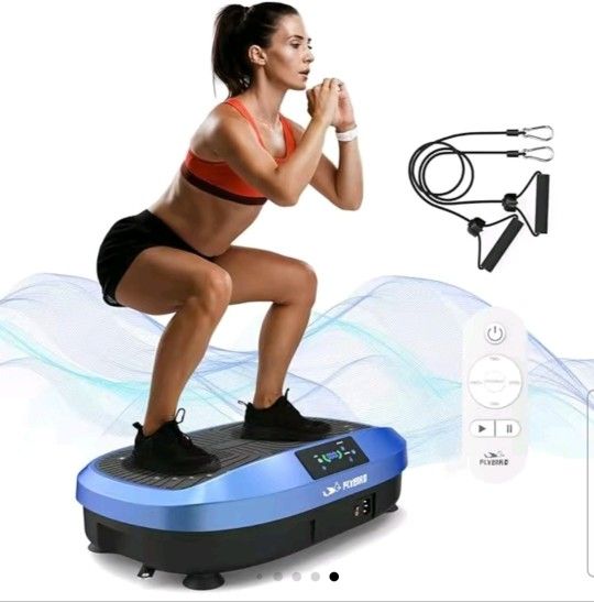FLYBIRD Vibration Plate
Exercise Machine with 330LBS Loading
Capacity, Lymphatic Drainage Machine,
Whole Body Workout Vibration Platform