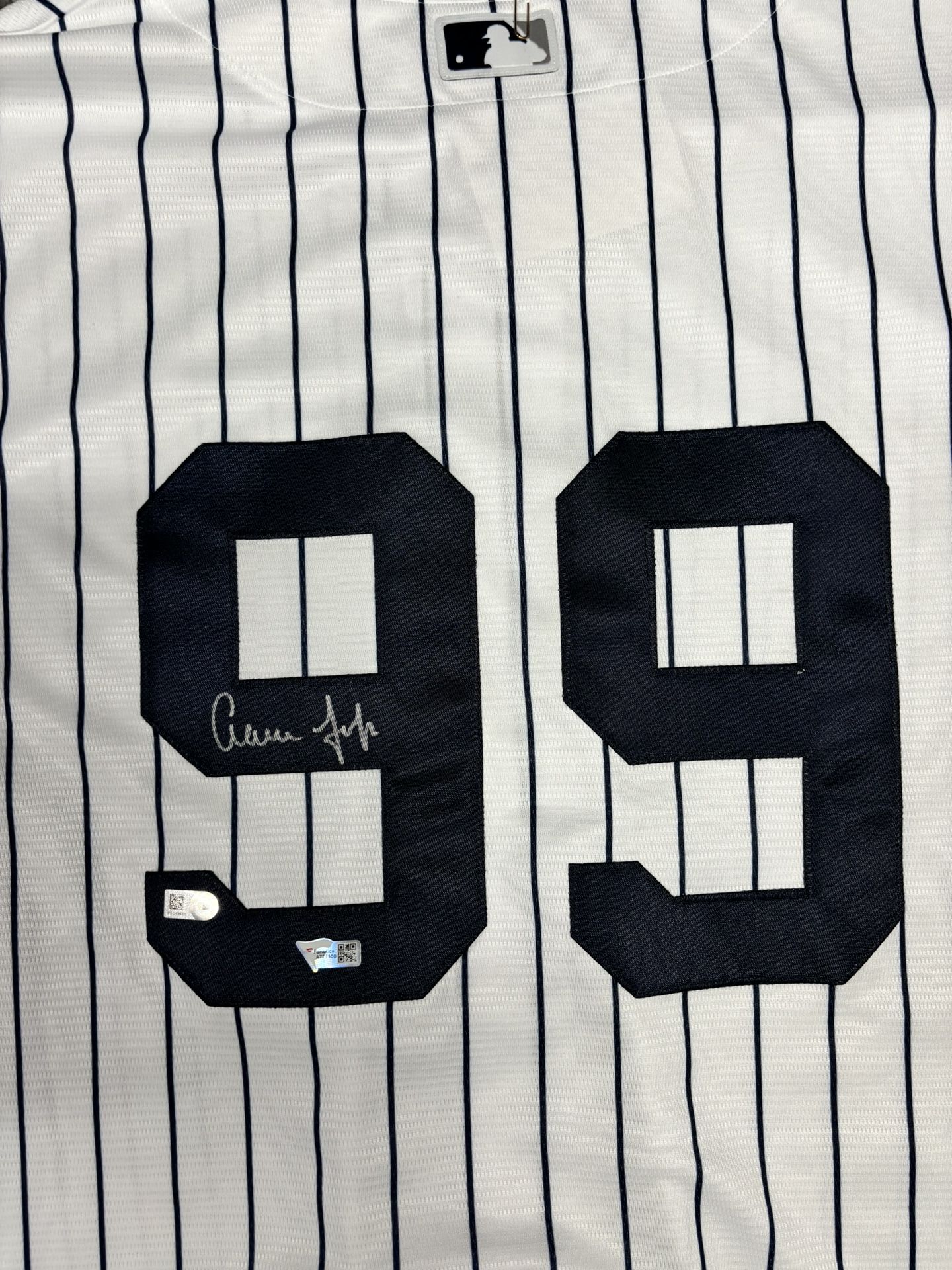 Aaron Judge Signed Jersey With COA