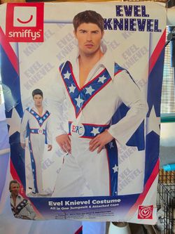 Evel Knievel Mens Costume