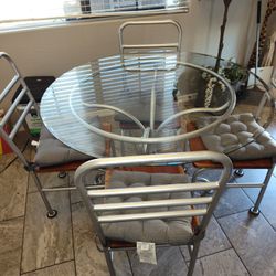 Table And Four Chairs 