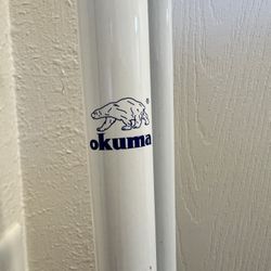 Giant Okuma Fishing/ Crabbing Rod. Fully Setup With A Beautiful Reel and Crab Trap 