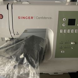 Singer, confidence, sewing machine