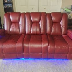 Sofa and Loveseat Movie Theater Seating Combo