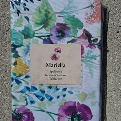 Floral Tablecloth 60x84