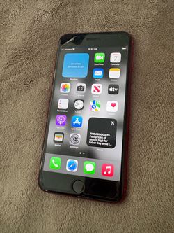 RED IPhone 8 Plus
