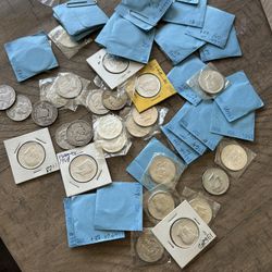 Lots Of Silver Coins