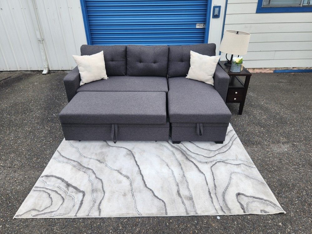 Sleeper Sofa + Storage FREE DELIVERY 