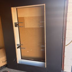 Black Queen bed frame 