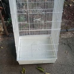 Large Bird Cage, Good Condition, Safe & Ready To Use
