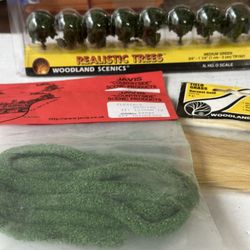 O Scale Landscaping 4 Items For Layouts 