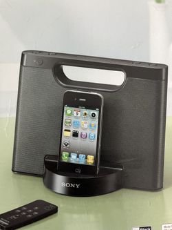 SONY RDP- M5iP Compact Speaker Dock for iPod & iPhone, New