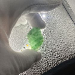 Natural Green, Jade Grape Cluster Pendant, Certified Grade A