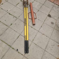 Hole Digger And Fence Post Driver