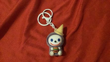 Purple jack mascot keychain