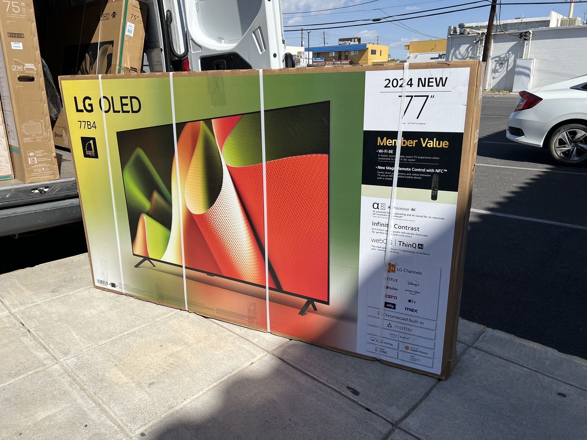 LG 77” 4K OLED B4 Smart Tv