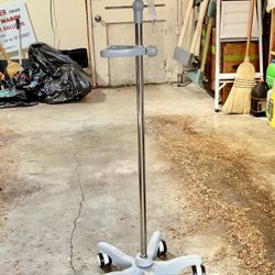 IV Pole/Stand With Wheels 