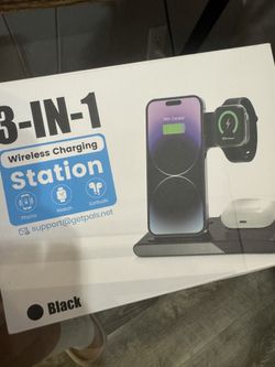 Portable Wireless Fast Charger for Apple & Android Charging Station
