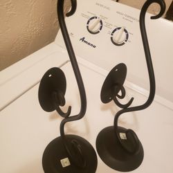 Black Candle Holders
