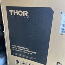 Thor 2 Drawer Mini Refrigerator 