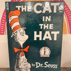 DR SEUSS - CAT IN THE HAT HARDCOVER BOOK - BRAND NEW