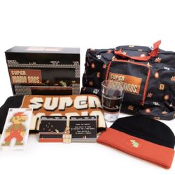 Nintendo Super Mario Bros Retro Gamer Collectors Box New In Sealed Box