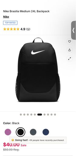 Black Nike Backpack