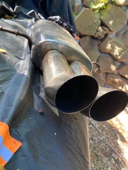 Muffler exhaust
