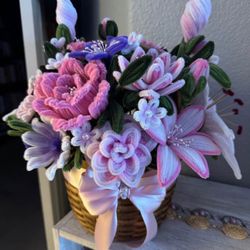 Fuzzy Wire Bouquet 💐