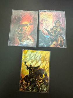 3 of the 1993 COMIC IMAGES LUIS ROYO - Promo cards