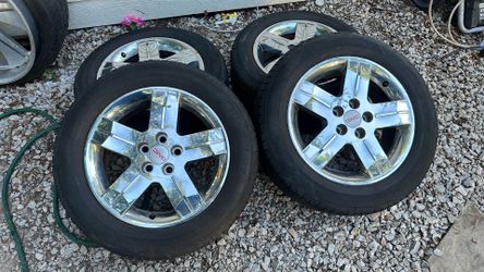 Rims and tires 18 for gmc terrain fit equinox bolt pattern 5x120