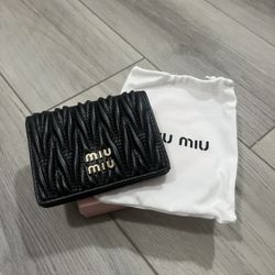 Miu Miu Matelassé Wallet BRAND NEW