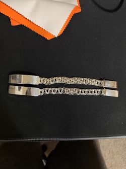 mexican 925 silver esclavas