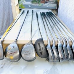 Complete Left-Handed Golf Set – 11 Clubs | Great Starter & Intermediate Set | Ready to Play