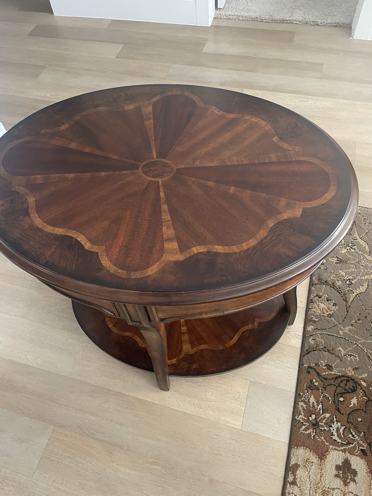 Sold Beautiful Wood End Tables