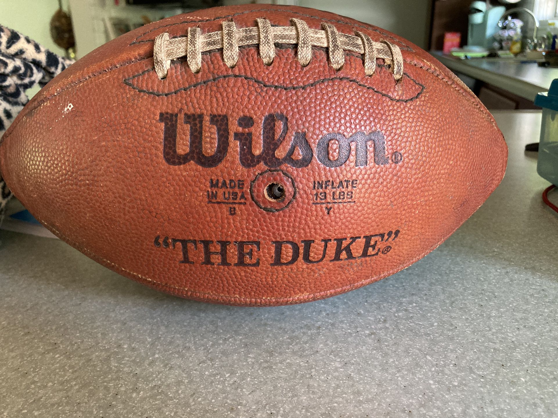 Vintage Wilson “The Duke”  Football